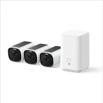Anker eufy E40 2K bílá / Venkovní kamera se solárním nabíjením / sada 3ks + jednotka HomeBase 3 (E8144328)