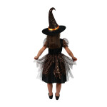 Dětský kostým Čarodějnice/Halloween hvězdička, e-obal, vel. M