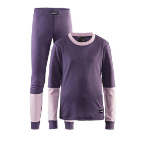 Běžecký set CRAFT Baselayer Junior - fialový Velikost textilu: 74