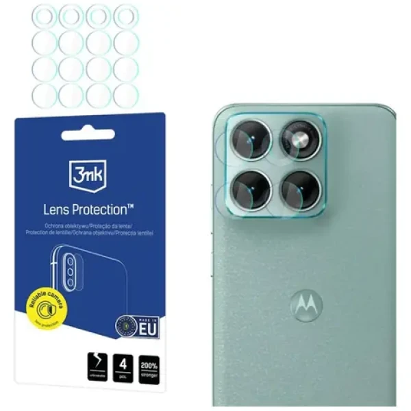 3mk Lens Protection pro Motorola Edge 70 Fusion / Skla na fotoaparát / 3 ks / 6H / 0,16 mm (5903108754682)