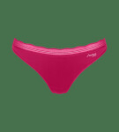 Tanga 2 kusy GO Blush String 2P - Berry - SLOGGI Berry XL