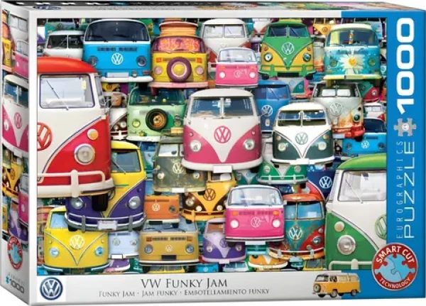 EUROGRAPHICS Puzzle Volkswagen Bus: Funky Jam