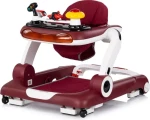 CHIPOLINO Chodítko interaktivní Little Explorer 4v1 Red / do 12 kg / od 6 měsíců (PRLE02504RE)