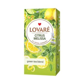 Lovaré Citrus Melissa zelený čaj 24 sáčků