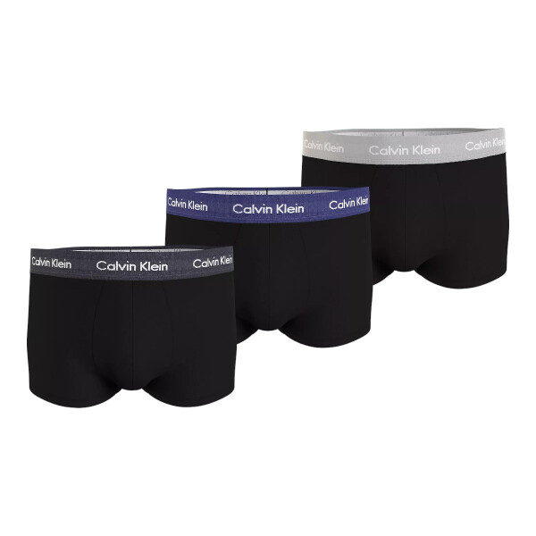 Pánské boxerky U2664G H4X 3PK černé - Calvin Klein L