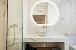 Kielle - Idolio Zrcadlo s LED osvětlením a vyhříváním, průměr 80 cm 50324081