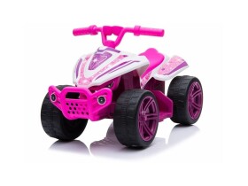 Mamido Dětská elektrická čtyřkolka Little Monster růžová