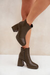 Boty na podpatku model 204677 Step in style 37