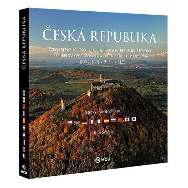 Česká republika letecky velká vícejazyčná Libor Sváček