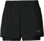 Běžecké šortky Mizuno Active 2in1 4.5 Inches Short J2GBD20309 Velikost textilu: M