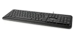 Nedis Multimediální klávesnice s numerickou klávesnicí / Klávesnice / USB-A / drátová / QWERTY (KBMU200BKND)
