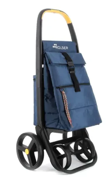 Rolser M Clec Termo Polar 8 Plus modrá / Nákupní taška na kolečkách / objem 43 l / nosnost 50 kg
