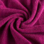 Sada froté ručníků a osušek MELISA smetanová + fuchsiová 4 ks