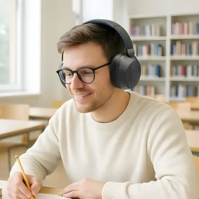 Sluchátka s mikrofonem BT6.0 / Sluchátka / Bezdrátová do uší / Redukce šumu / Bluetooth 6.0 (BT0071)