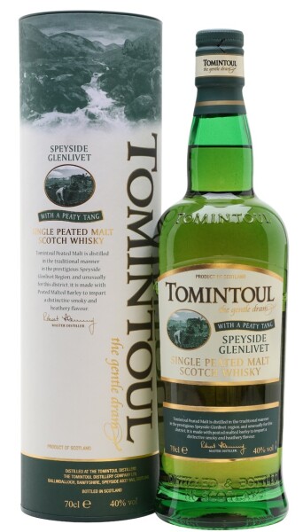 Tomintoul WITH A PEATY TANG Single Peated Malt Scotch Whisky 40% 0,7 l (tuba)