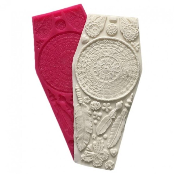 Cesil Silikonová forma Lapač snů 10,4 cm