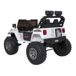 Mamido Elektrické autíčko Extreme Sport 4x4 s proměnlivou velikostí bílé