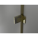 MEXEN/S - Lunar-B L sprchový kout dveře křídlové levá 100 x 90, transparent, zlato 832L-100-090-50-00-L