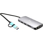 I-Tec Thunderbolt 3/USB-C Dual 4K Docking Station + USB-C to DisplayPort Cable (1,5 m) + Power Delivery 60W TB3HDMIDOCKPD