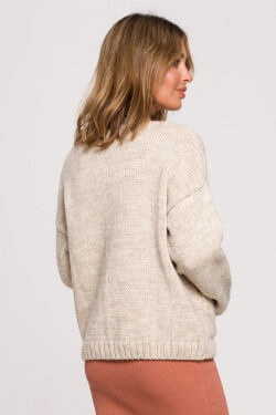 Dámský Cardigan BK074 Beige - BeWear béžová L/XL