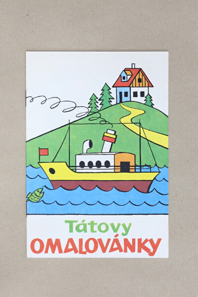 Tátovy omalovánky, 1021, retro omalovánky, Vilibald Weinzettl a Václav Junek