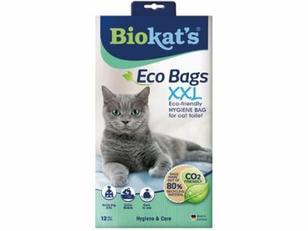 Biokat's ECO BAGS sáčky do kočičích toalet XXL 12ks (4002064649023)