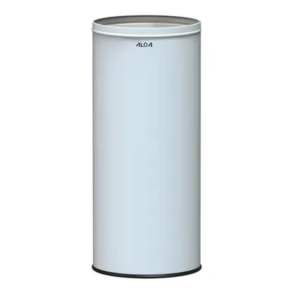 ALDA Room Basket bílá / Odpadkový koš / 45 l / Lakovaná ocel / Protiskluzová základna