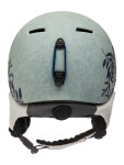 Roxy ANGIE SRT HEATHER GREY BOTANICAL FLOWERS dámská helma na snowboard - L