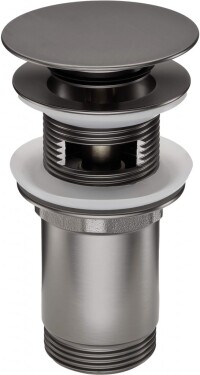 DEANTE - Click - clack titan - Umyvadlový a bidetový KLIK - KLAK, kovový - universal NHC_D10U