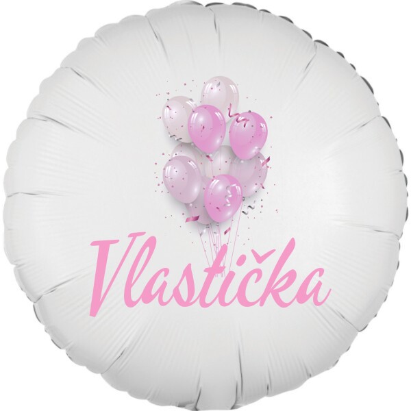 Vlastička - balónek se jménem - Balonky.cz Vlastička - balónek se jménem - Balonky.cz