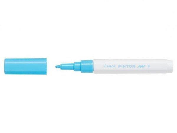 PILOT Pintor Fine akrylový popisovač 0,9-1,5mm - pastelový modrý