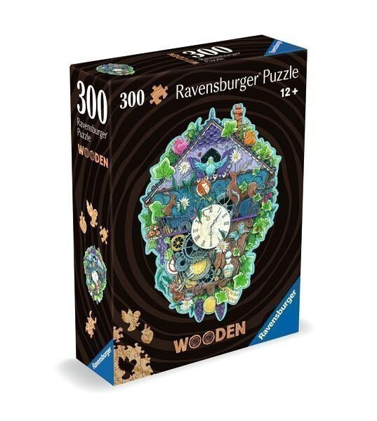 Dřevěné puzzle Kukačkové hodiny