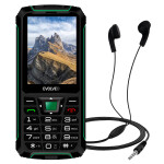 EVOLVEO StrongPhone W4 černo-červená / 2.8" / 2MP / Dual-SIM / IP68 (SGM SGP-W4-BR)