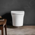 DURAVIT - White Tulip Závěsné WC HygieneFlush, Rimless, HygieneGlaze, bílá 2576092000