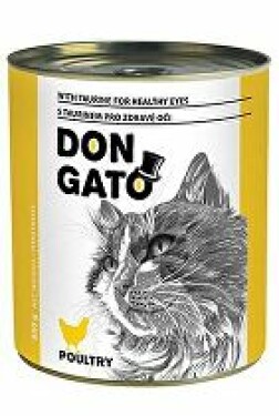 Don Gato cat konz. drůbeží 850g