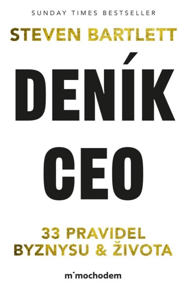 Deník CEO - Steven Bartlett