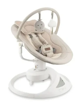MoMi PEARL Elektrické houpátko béžové (BULE00039)