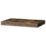 Polička, mdf, hnědá, P-023 OLW