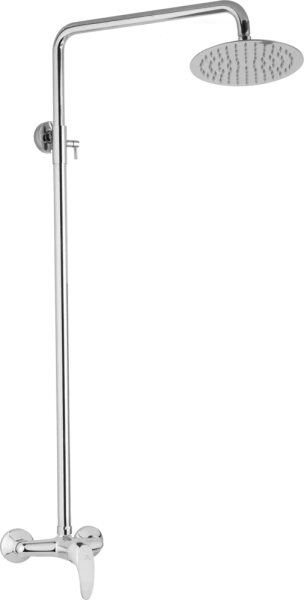JB Sanitary Sprchová sestava s baterií SLIM s horním vývodem, průměr 25cm SA 61 000 00 6