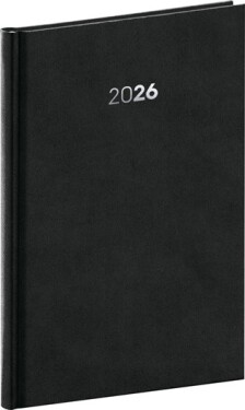 Týdenní diář Balakon 2026, černý
