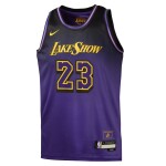 Nike Dětský dres Los Angeles Lakers NBA LeBron James #23 2024-25 City Edition Swingman (YOUTH)