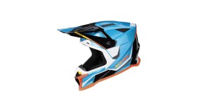 Acerbis přilba T711 modrá/bílá XL