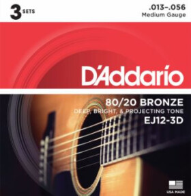 D'Addario EJ12-3D