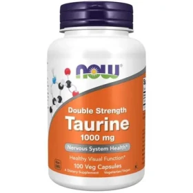 Taurin Dvojitá Síla 1000 mg - NOW Foods (100 kaps.) (48043-1-100caps)
