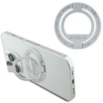 GUESS Rhinestones MagSafe Ringstand stříbrná / Držák / MagSafe (GUMRSALDGS)