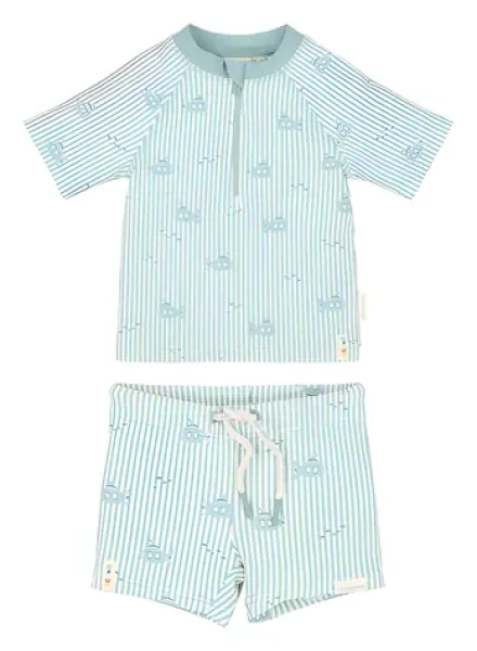 Little Dutch Ocean Adventure krátký rukáv vel. 86/92 / Plavky / 2-dílné / 94% recyklovaný nylon (CL26038453LD)