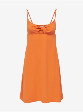 Oranžové dámské šaty ONLY Mette dámské