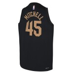 Dětský dres Cleveland Cavaliers NBA Donovan Mitchell #45 Statement Swingman Černá (YOUTH)