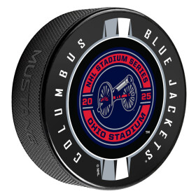 Mustang Puk Columbus Blue Jackets NHL 2025 Stadium Series - Ribbon Puck