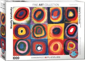 EUROGRAPHICS Puzzle Barevná studie čtverců